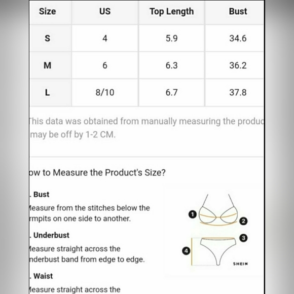 SHEIN Bikini - Green & Black (NEW!!) - Picture 7 of 8